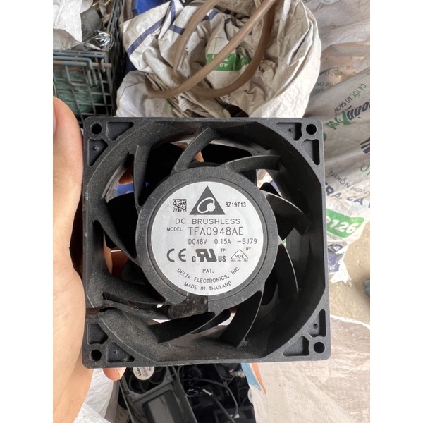 Quạt 9.2x9.2x3.8 cm 48V Dòng 0.15-0.17A