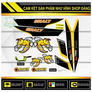 TEM RỜI CHALY MẪU ONG BẮP CÀY