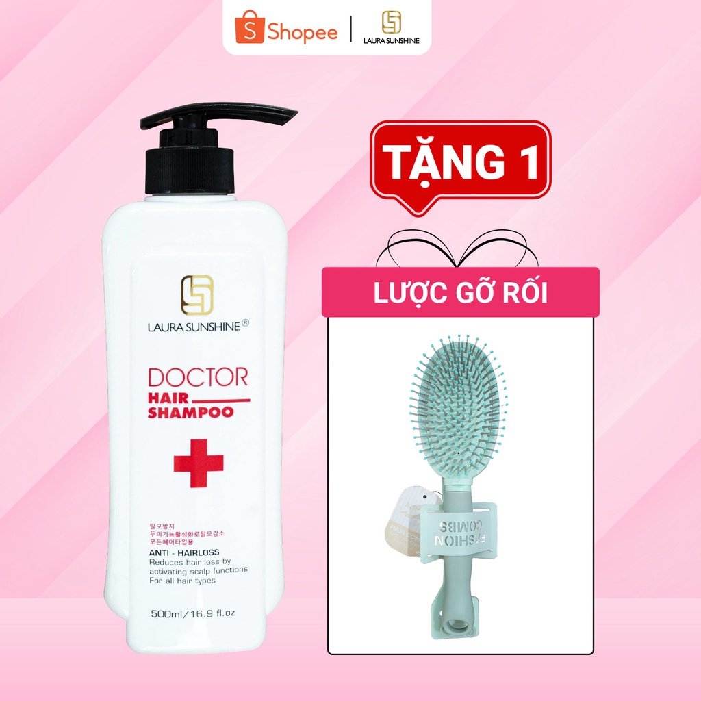 Dầu gội hỗ trợ giảm rụng tóc và kích thích mọc tóc Doctor Hair 500ml - Nhật Kim Anh