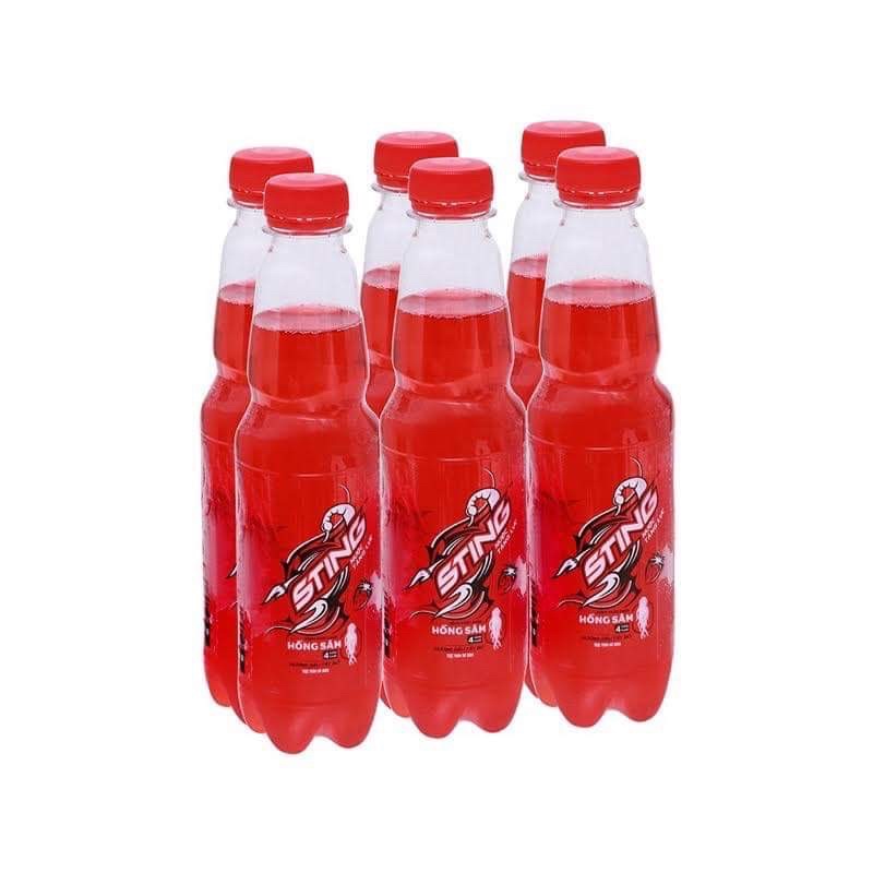 Nước Tăng Lực Sting Dâu (330ml/chai)