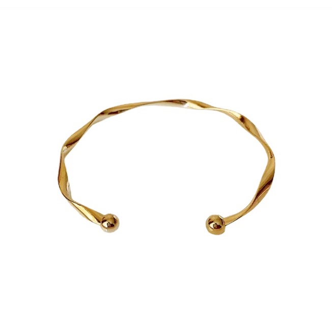 Vòng tay nam nữ đơn giản hai màu thanh lịch nhẹ nhàng công sở đi học