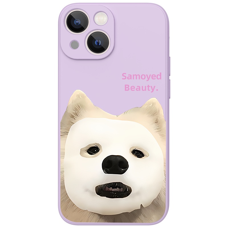 Ốp lưng điện thoại iphone bựa cún làm đẹp đắp mặt iphone 14 13 12 11 Pro Max X XR Xs Max 8 7 6 6s Plus SE 2020