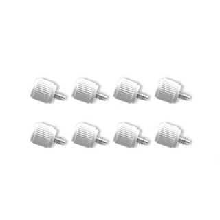 Ốc vặn nhựa lắp case máy pc để bàn trắng- đen combo 4c