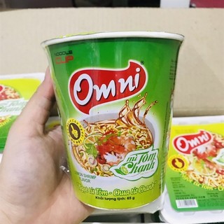 MÌ OMNI TÔM CHANH 24 CỐC (Thùng)