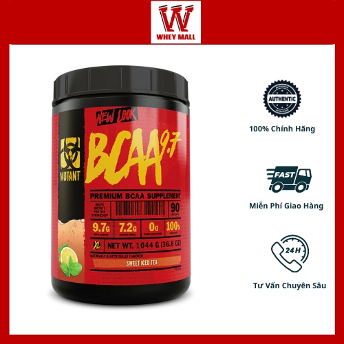 Mutant Bcaa 90serving Hỗ Trợ Phục Hồi Cơ , Bổ Sung Amino Acid 90 Lần Dùng