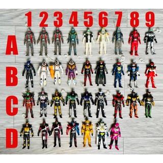Đồ chơi Sofubi Figure Kamen Rider Den O, Blade, OOO, Kiva, Decade, Ghost, Ex-aid các loại.