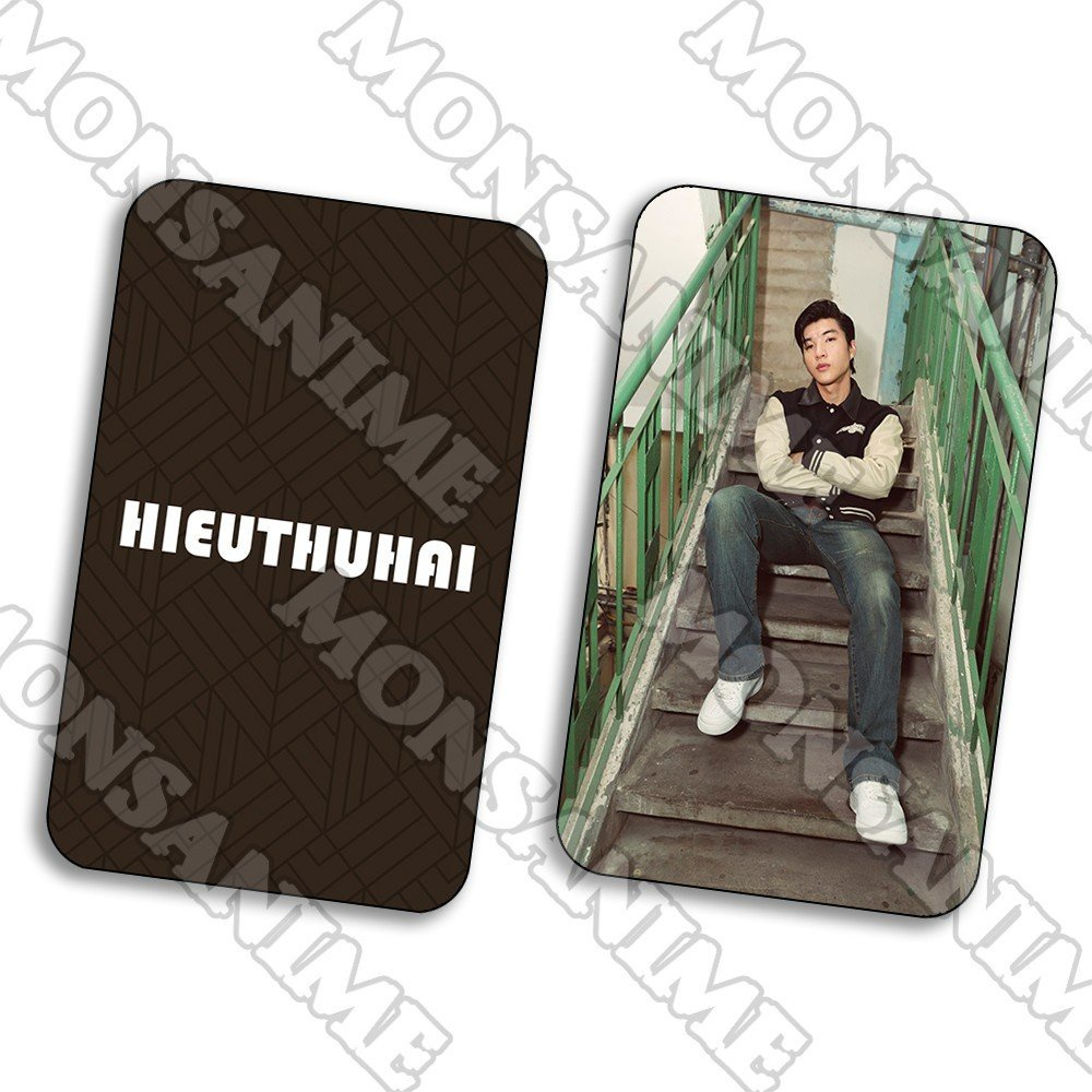 Ảnh card bo góc in hình HIEUTHUHAI - Hiếu Thứ Hai 5*8cm thần tượng vpop sưu tầm độc đáo 1 tấm
