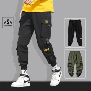 Quần jogger thun kaki STYLE MARVEN thiết kế thể thao cá tính - QUAN SM055