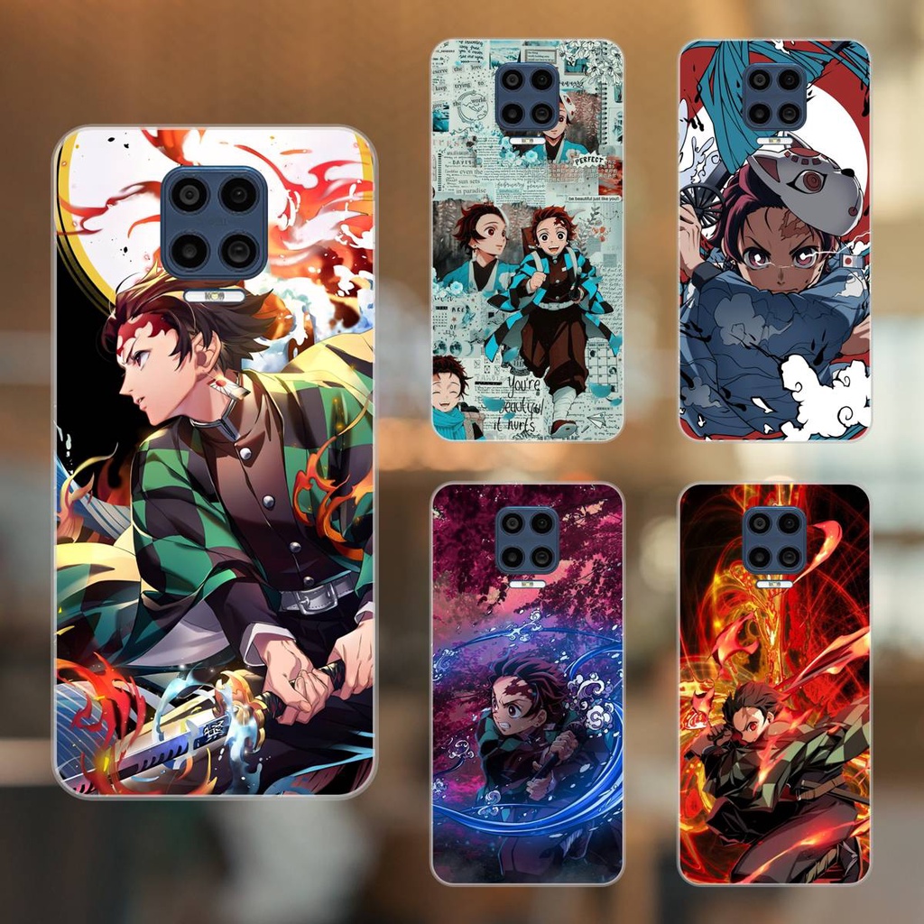 Ốp lưng điện thoại Vsmart Aris dẻo trong Tanjiro Kimetsu No Yaiba