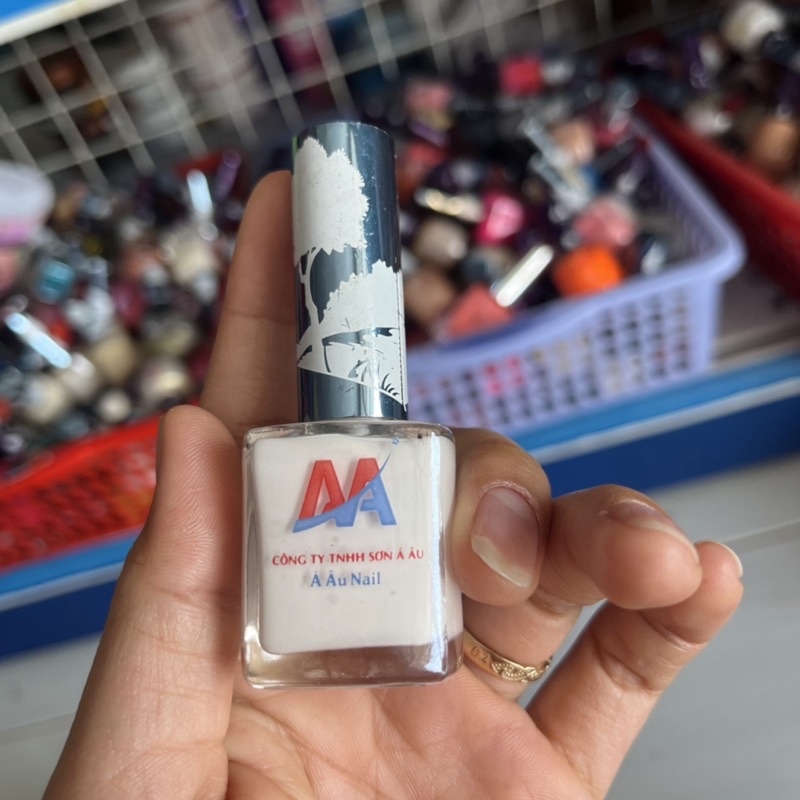 Sơn dưỡng móng tay sơn bóng  trắng bóng hồng ALELE 15ml 💥TẬN GỐC💥nuôi dưỡng móng tay chân sơn nhanh khô, không vàng móng