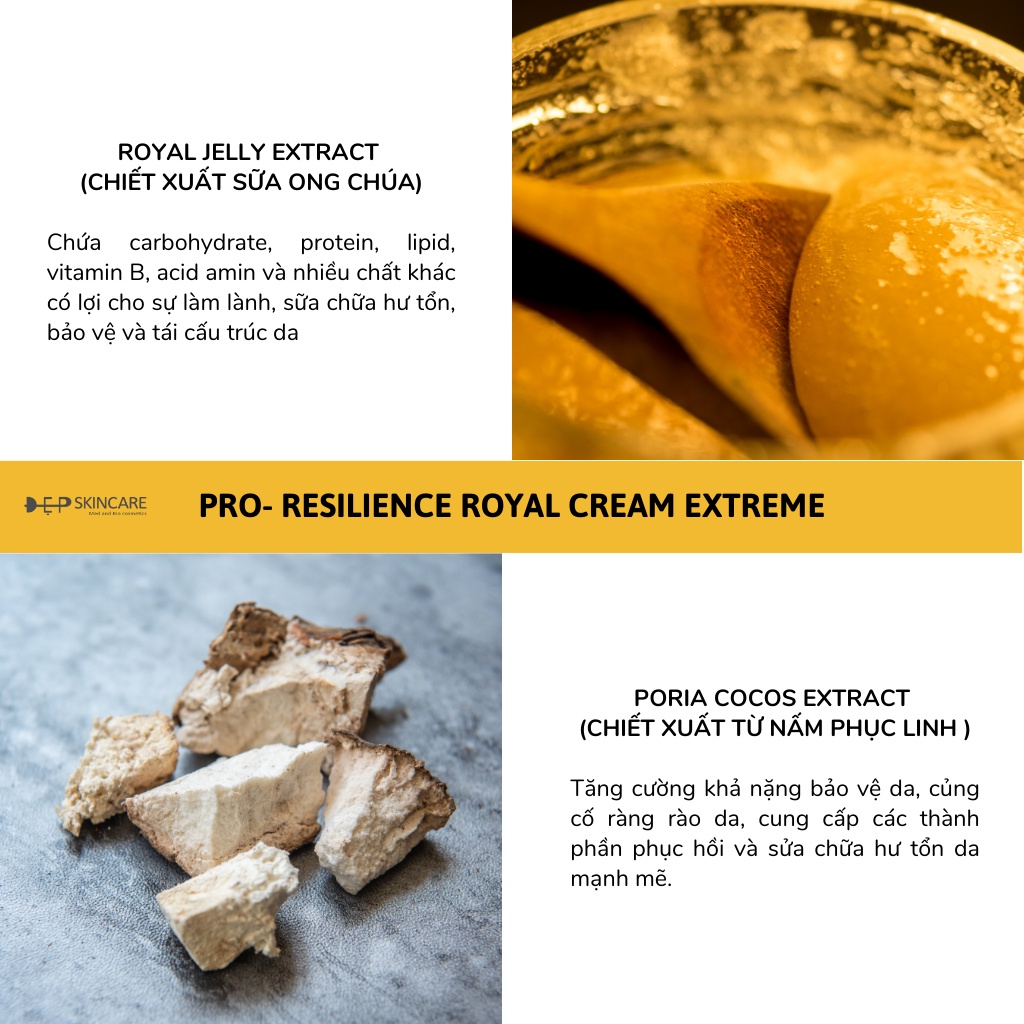 Germaine de Capuccini Kem cho da Da Mỏng Đỏ Germaine Royal J Pro-Resil Roy.Cream Extreme - Shop Đẹp Skincare