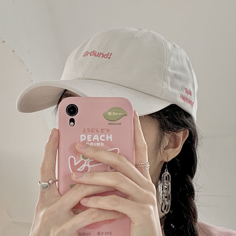 Mũ lưỡi trai ❤️ Nón kết thêu chữ 4 màu huy hiệu Phong cách Ulzzang form unisex nam nữ M11