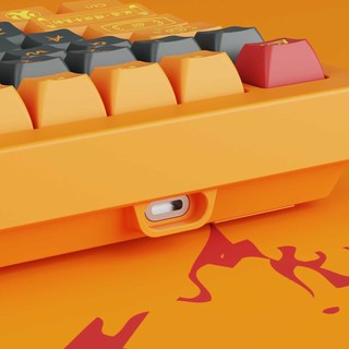 Bàn phím cơ AKKO 5075B Plus Naruto (Multi-modes / RGB / Hotswap / Gasket mount) (Hàng chính hãng)