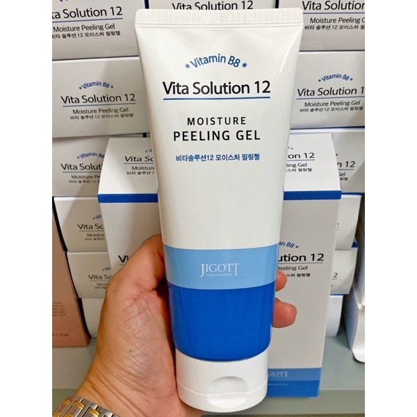 Gel Tẩy Tế Bào Chết Cấp Ẩm Cho Da JIGOTT Moisture Peeling Gel 180ml