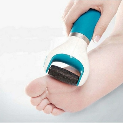 Máy chà gót chân, tẩy tế bào chết nhỏ gọn tặng kèm đầu mài tiện lợi