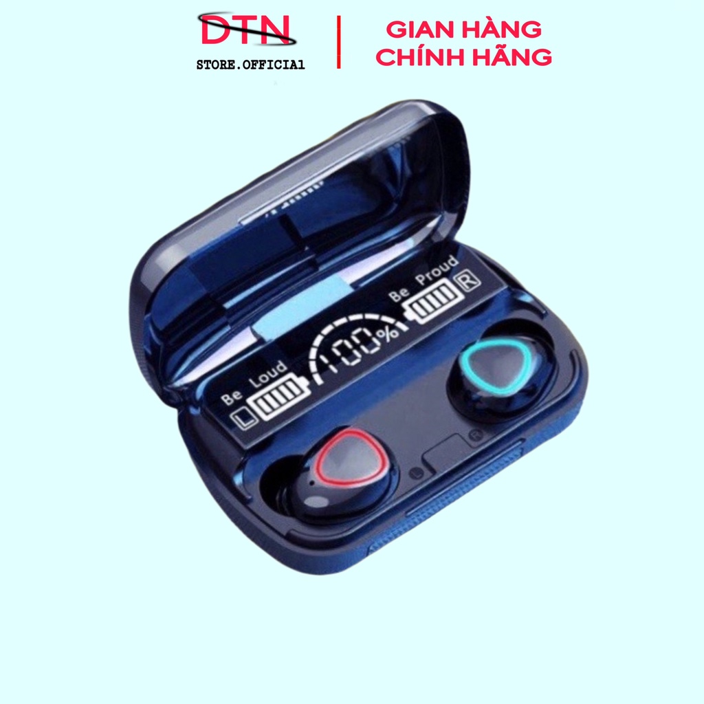 Tai Nghe Bluetooth M10 Pro Không Dây Bản Nâng Cấp Pin Trâu, Nút Cảm Ứng Tự Động Kết Nối Chống Nước Chống Ồn