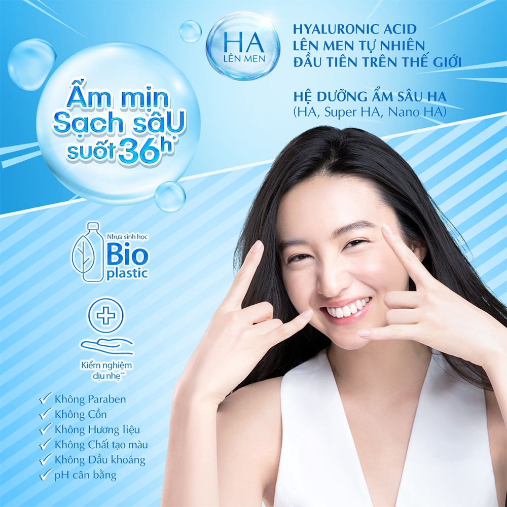 Kem rửa mặt dưỡng ẩm nâng cao Hada Labo Advanced Nourish Hyaluronic Acid Cleanser 80g