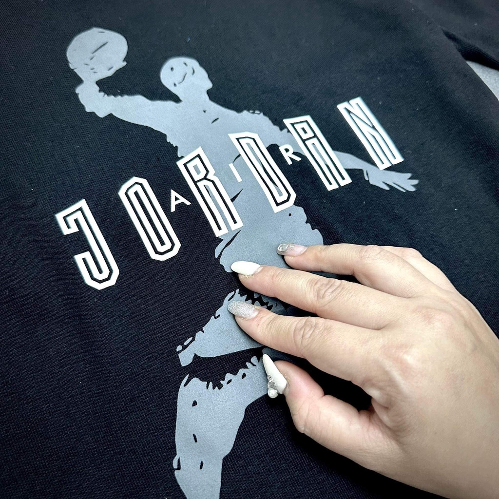 Bộ cộc tay Jordan cho bé trai và bé gái phong cách sành điệu,chất cotton dày dặn loại 1