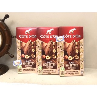 SôCôLa CÔTE D’OR Hạnh Nhân-Hạt Phỉ (180g): 🇫🇷🇫🇷Pháp