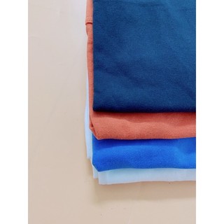 Áo thun cotton basic dáng ôm nhiều màu