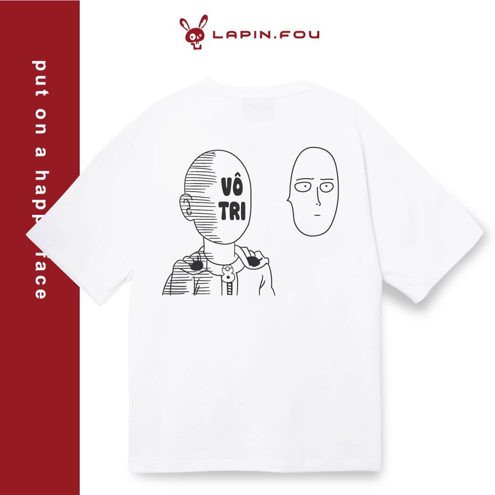 Áo Thun Unisex Nam Nữ Local Brand - Lapin.Fou Vô Tri 2