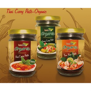 Sốt cà ri Thái hữu cơ - 120gr