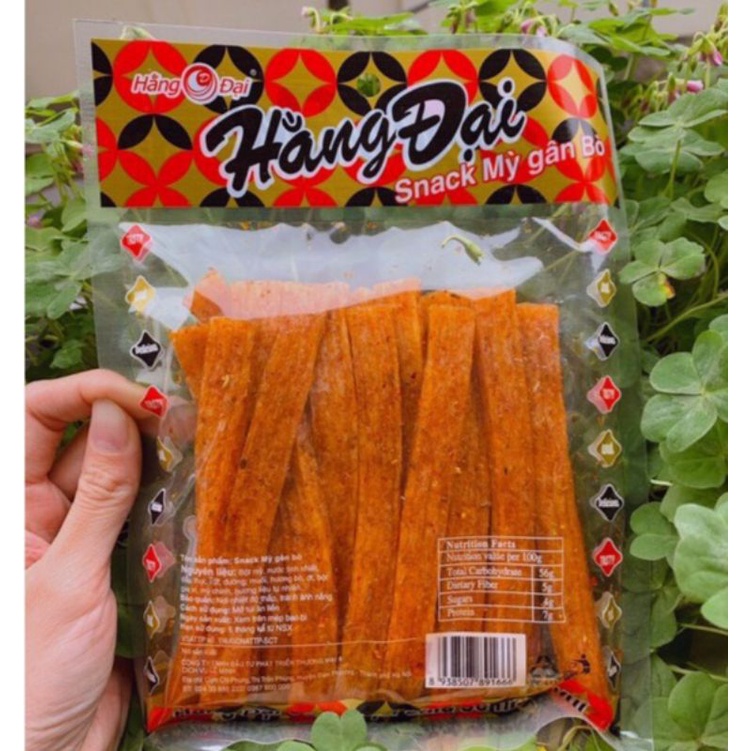 Snack mỳ gân bò Hằng Đại