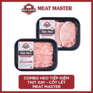 Combo Heo tiếp kiệm Thịt xay - Cốt lết Meat Master