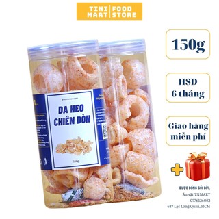 Da heo cháy tỏi ớt chiên giòn 150g TiNimart ăn vặt ngon rẽ nội địa