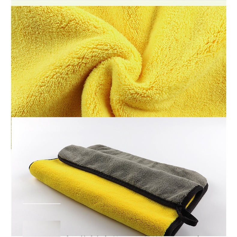 Khăn lau xe ô  tô 30x30cm siêu mịn