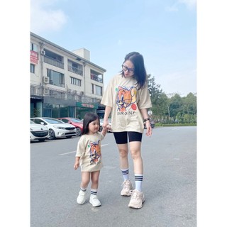 B777- áo phông đôi mẹ con jerry