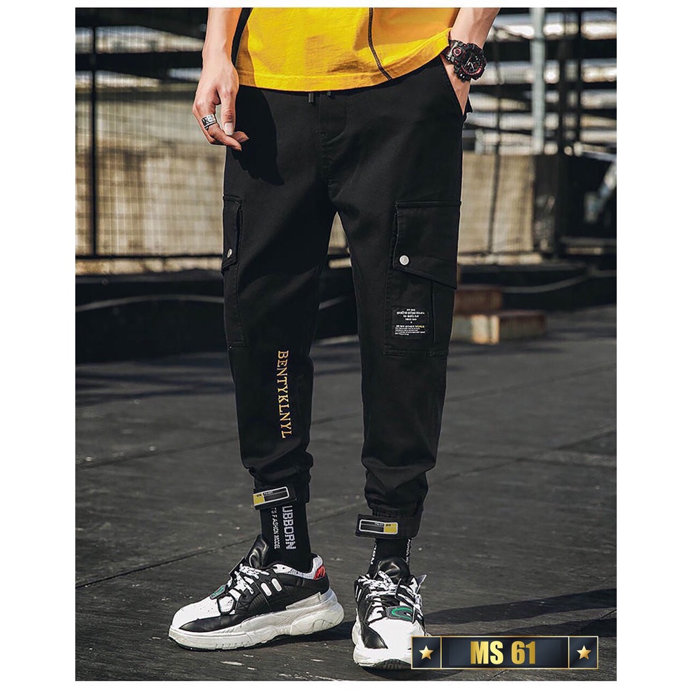 Quần jogger nam túi hộp kaki cao cấp phong cách hàn quốc NUBA 61
