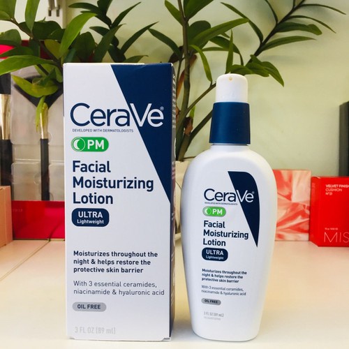 Kem dưỡng ẩm CeraVe Facial Moisturizing Lotion PM 4% Niacinamide 89ml