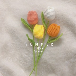 Bó hoa tulip handmade bằng len🌷🌷