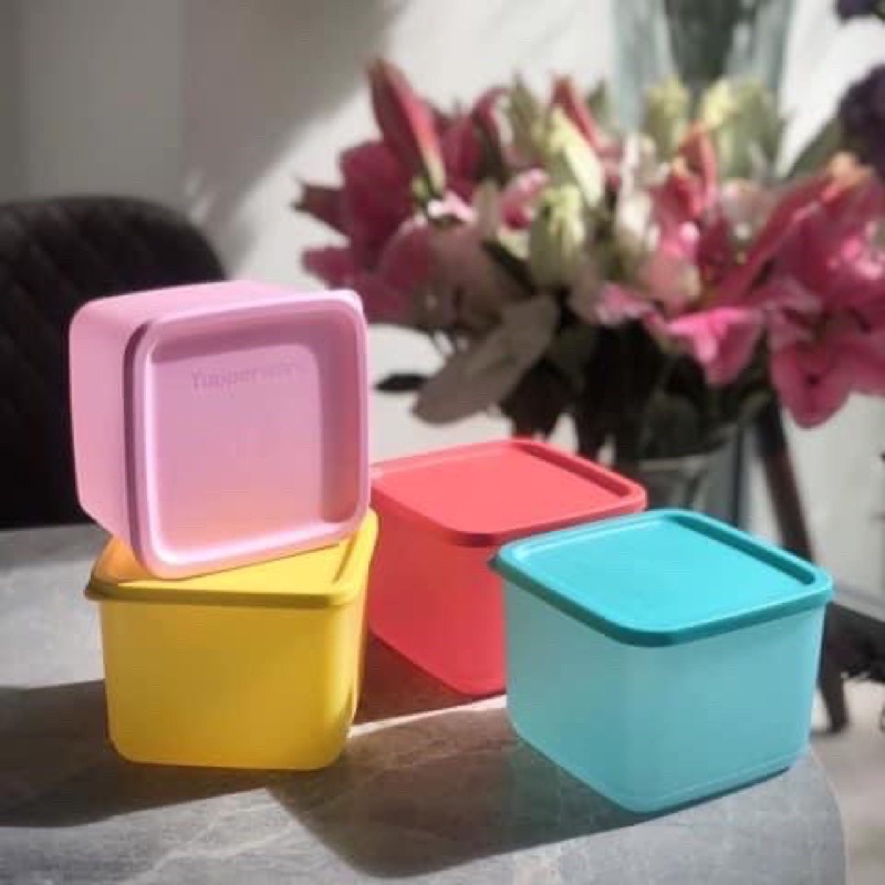 BỘ HỘP BẢO QUẢN THỰC PHẨM SMALL SQUARE ROUND 4 HỘP