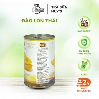 Đào Ngâm Thái Lan Boddob Lon 425Gr