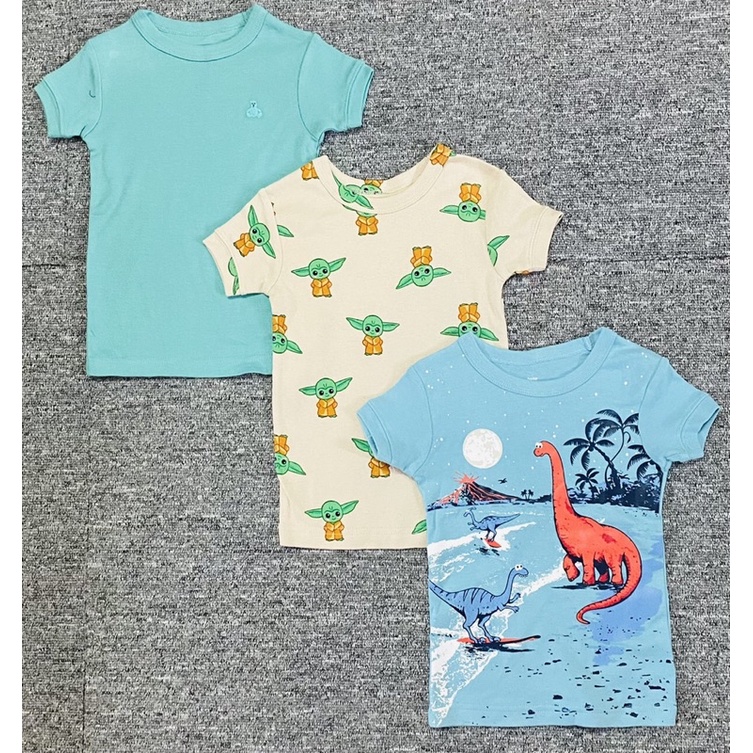 Áo thun bé trai hoạ tiết siêu yêu sz 1-6Y satsunkid