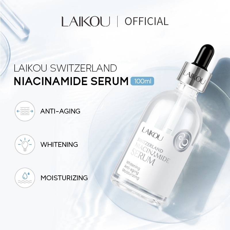 Serum Niacinamide LAIKOU Dưỡng Ẩm Mượt Da 100ml