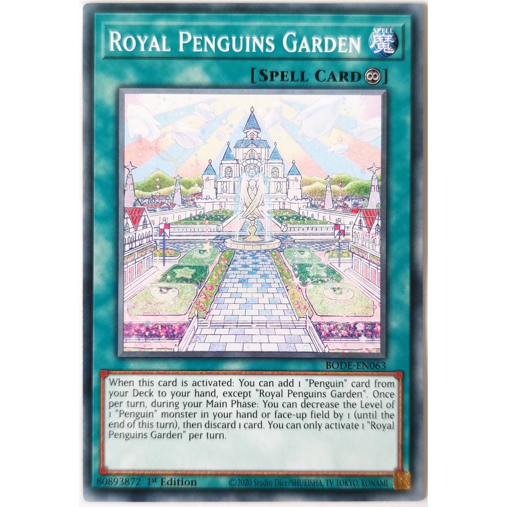 [Thẻ Yugioh] Royal Penguins Garden |EN| Common