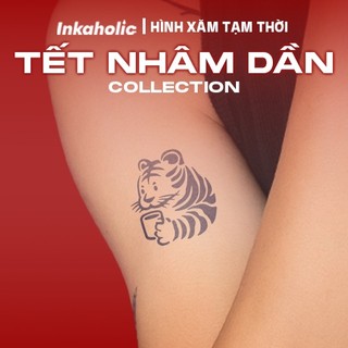 ["TẾT" Collection]  Inkaholic xăm tạm thời Y HỆT xăm thật trong 15 ngày, 100% tự nhiên và chống nước