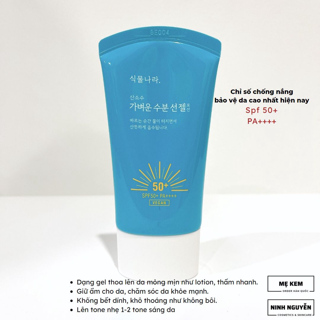 Kem chống nắng Oxygen Water (no box)