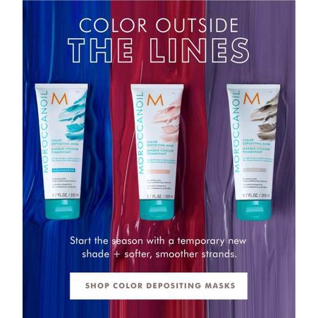Mặt Nạ Dưỡng Bổ Sung Hạt Màu Moroccanoil Color Depositing Mask 200ml cho tóc nhuộm