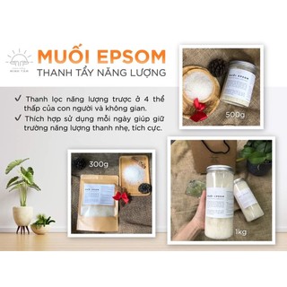 Muối epsom dùng để thanh tẩy năng lượng