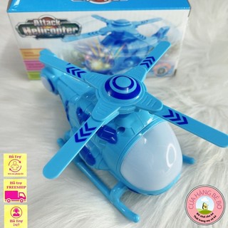 Đồ chơi máy bay trực thăng có đèn và nhạc cho bé