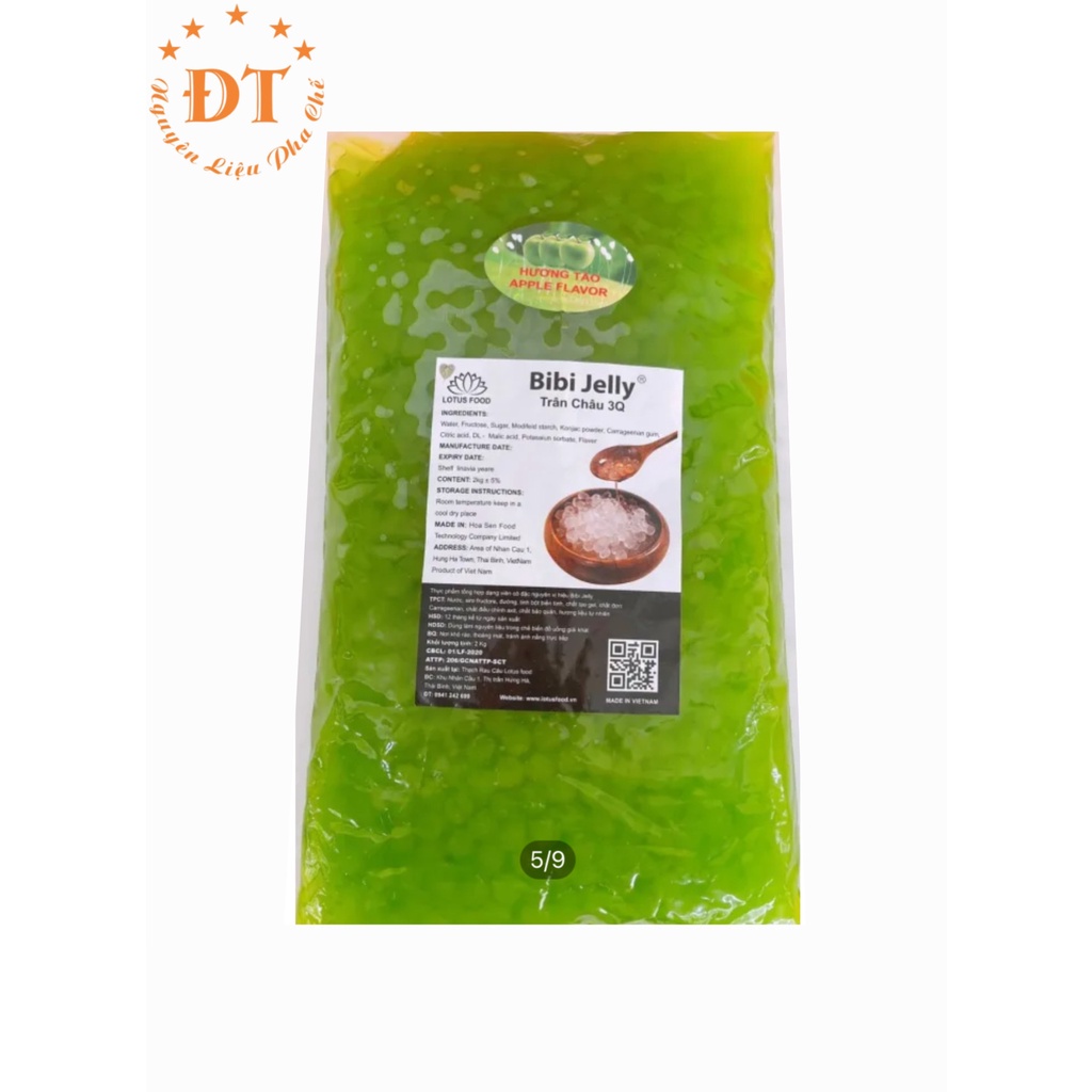 Trân châu Bibi Jelly 2kg
