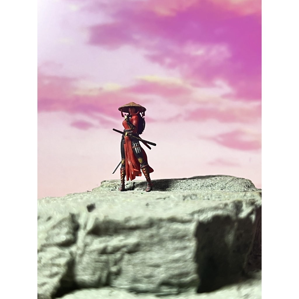 Mô hình nhân vật kiếm hiệp 1:64 siêu mini siêu nét