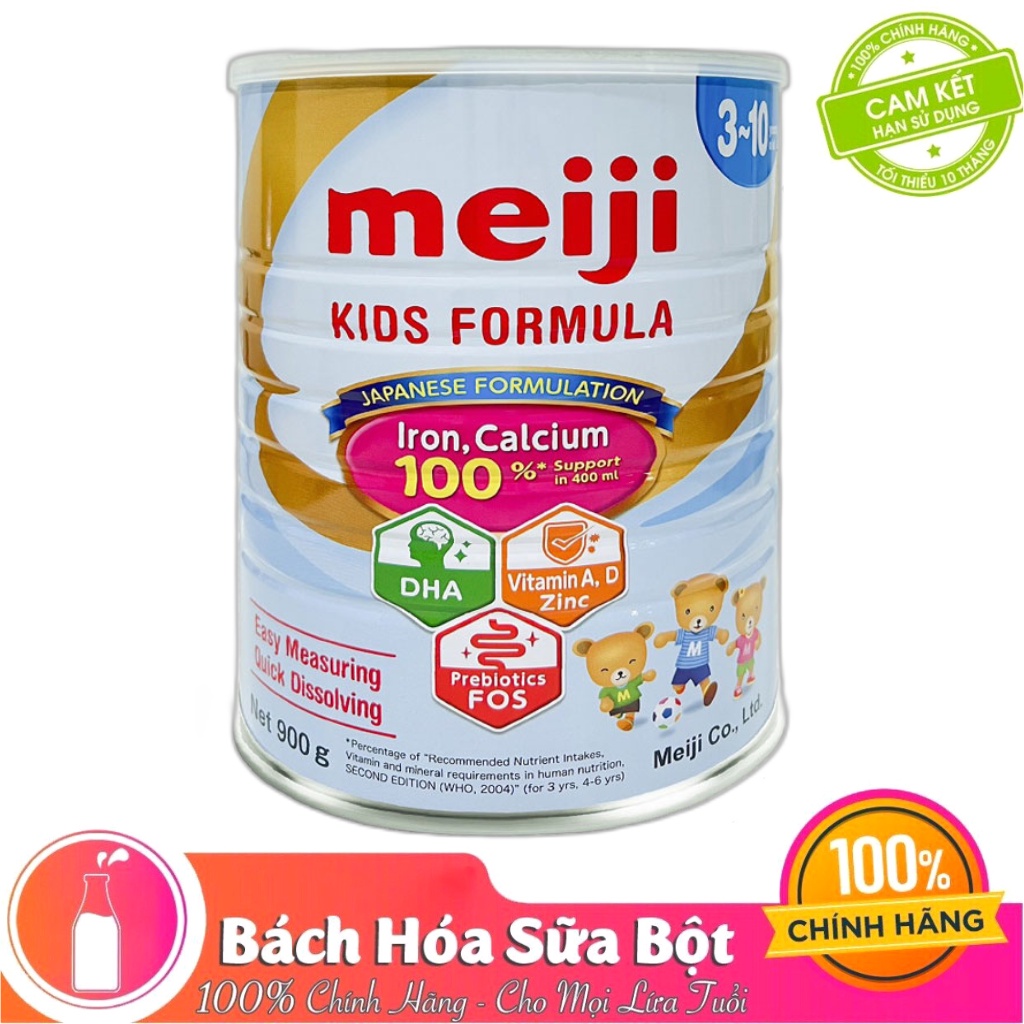 Sữa Bột Meiji Kids Formula Nhập Khẩu Số 3 - 10 tuổi (900g)