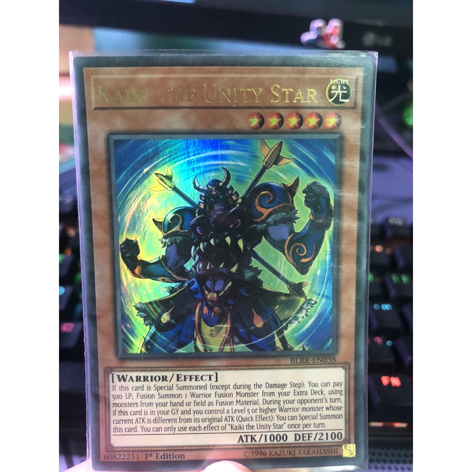 Kaiki the Unity Star - BLRR-EN038 - Ultra Rare 1st Edition