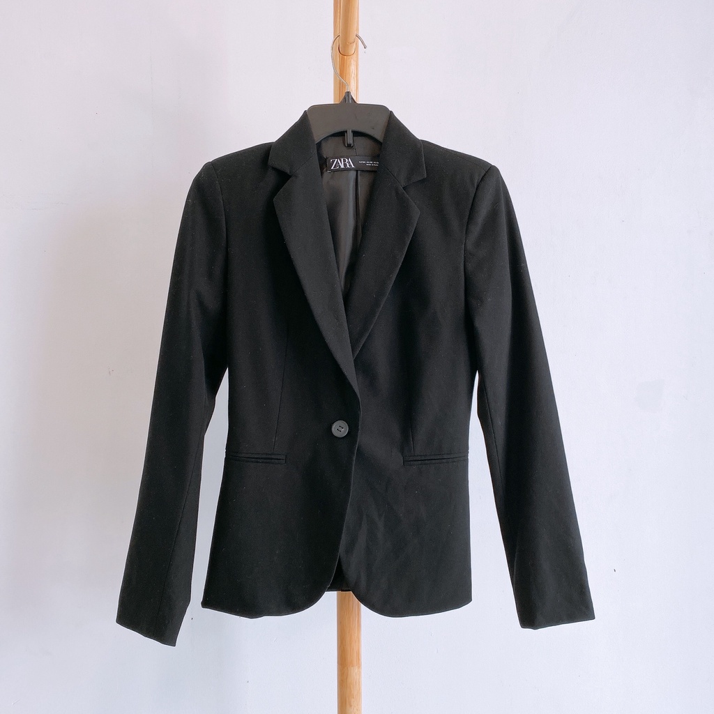 Áo khoác Blazer Zara authentic kiểu cơ bản - Đã Qua Sử Dụng