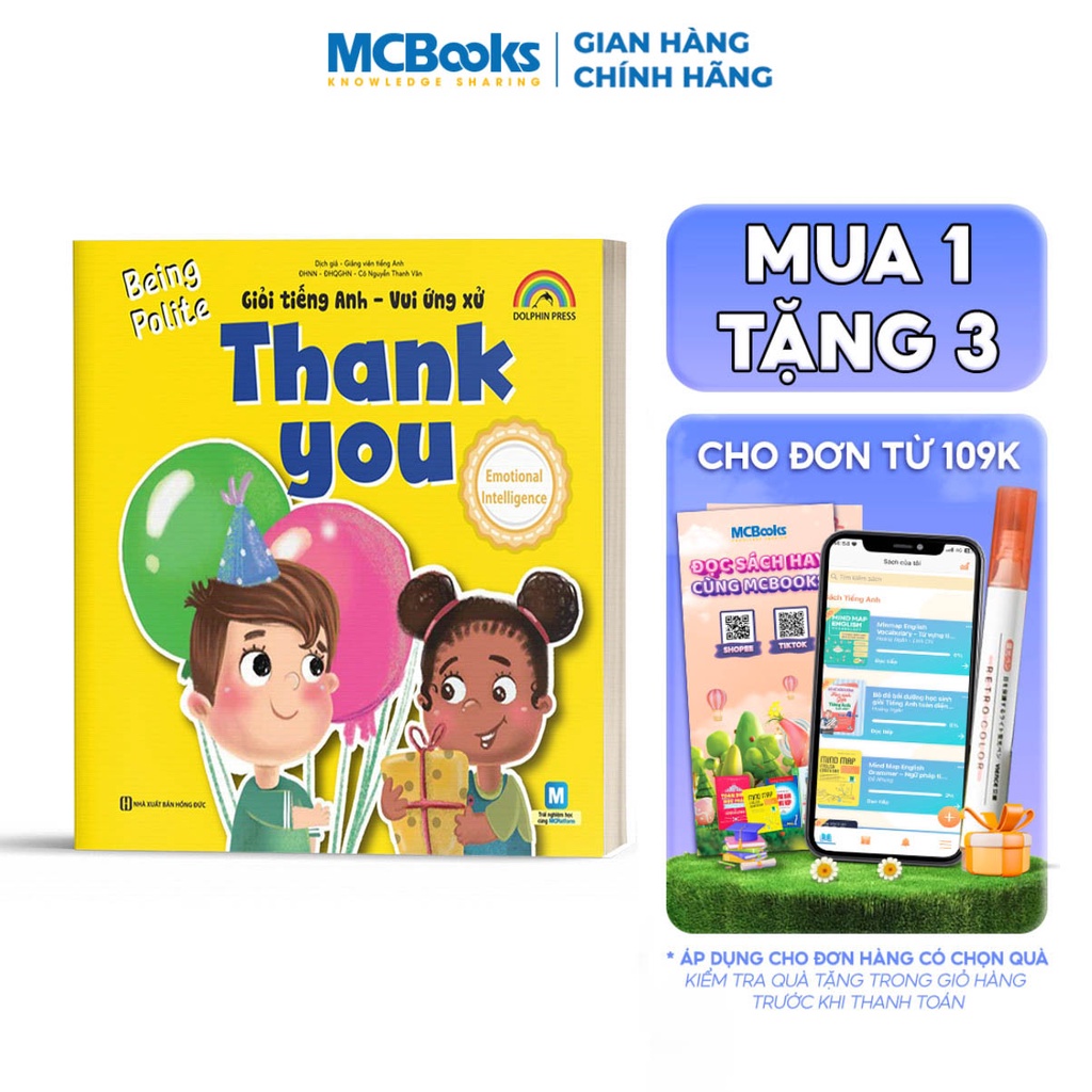 Sách - Giỏi Tiếng Anh - Vui Ứng Xử - Thank You - MCBooks